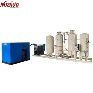 NUZHUO O2 apparecchiature per la generazione di Gas più vendute 20nm 3/h linea di produzione di ossigeno industriale per la saldatura