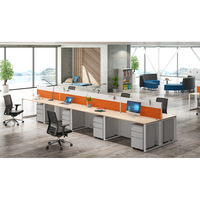 Prix de vente directe d'usine Mobilier de bureau hautement personnalisable de haute qualité Partition Work Station
