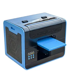 Newest Mobile Phone Case Printer A4 UV Printer H5 Web APP Support Wifi Online Customize Phone Cover Mini Flatbed Inkjet Printer
