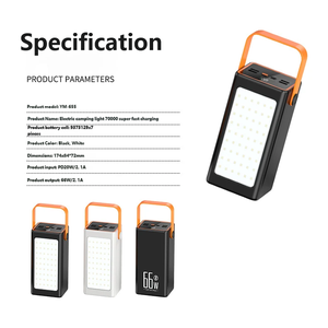 Nuovi Power Bank Portatili QC3.0 con Ricarica Rapida PD 66W, 70000mAh, 90000mAh, 100000mAh, Caricabatterie per Laptop - Product Image 3