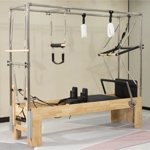 <span class=keywords><strong>Reformer</strong></span> Pilates de madera en venta Cadillac <span class=keywords><strong>reformer</strong></span> usado Pilates de madera de arce - Product Image 4