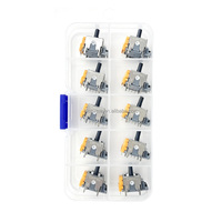 Pièces de rechange pour manettes à effet Hall pour PS4/PS5/XBOX One, stick analogique 3D à effet Hall, lot de 10 pour PS4/PS5