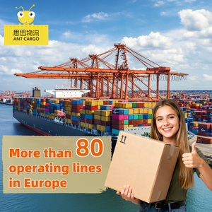 Transporteur de porte par voie maritime express Chine Europe Transitaire Logistique <span class=keywords><strong>FCL</strong></span> 35-50 jours Prix compétitif - Product Image 1