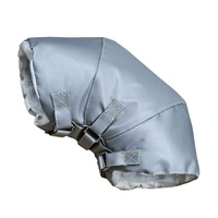 Gaine d'isolation thermique douce amovible pour tuyaux industriels en fibre de verre, fournie par l'usine chinoise