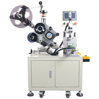 Étiqueteuse semi-automatique de bouteille ronde hexagonale carrée de pot d'huile moteur étiqueteuse d'autocollant auto-adhésif