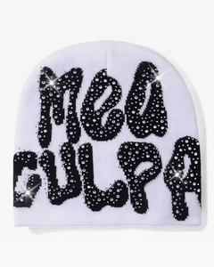 Alta calidad personalizado Reversible <span class=keywords><strong>Bini</strong></span> All Over Print Bennie Cap Hat niños invierno satén forrado gorros de punto Unisex para hombres - Product Image 2