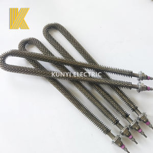 Elemento riscaldante alettato tubolare <span class=keywords><strong>elettrico</strong></span> per forno e forno - Product Image 2