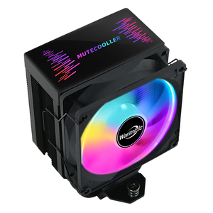Nuevo Enfriador de CPU de Aluminio con Tubo de Cobre Plateado, PWM de 4 Pines, Ventilador RGB de 90 mm con Rodamiento Fluido, Alto Rendimiento para Procesador - Product Image 4