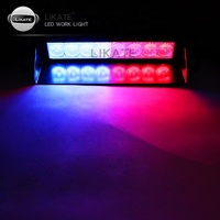 Accesorios para Automóviles, Luz Estroboscópica LED Intermitente para Parrilla de Automóvil, Luz de Advertencia para Camioneta, Luz de Advertencia para Automóvil para Señalización de Seguridad