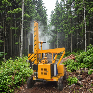 Vangrail Heistapel Bestuurder Gemonteerde Heiinstallatie Met Instelbare Slagkracht Voor Verschillende Bodemgesteldheid Trimtractor - Product Image 5