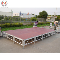 Sistema de Truss Móvil para Eventos al Aire Libre con Altavoces Line Array de Aleación de Aluminio Usados, Iluminación de Escenario con Truss Negro, Certificado TUV