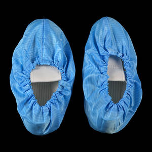 Elettronica fabbrica Anti-Static stivali laboratorio Cleanroom <span class=keywords><strong>ESD</strong></span> copertura scarpe con antiscivolo caratteristica di sicurezza del prodotto - Product Image 1