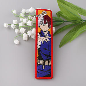 ป้ายทอจี้ผ้าอนิเมะญี่ปุ่นพวงกุญแจปักสองด้านลายลายอนิเมะ - Product Image 4