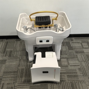 Lavabo Portátil Profesional KISEN con Barra Extensible - Uso en Salón, Gimnasio y Hotel, Material ABS Resistente, Diseño Moderno y Lujoso - Product Image 1