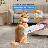 Aspirateur multifonctionnel pour animaux de compagnie, kit de toilettage pour animaux, boîte à poussière de 2,8 L, aspiration de 13 kPa, aspirateur silencieux pour animaux de compagnie