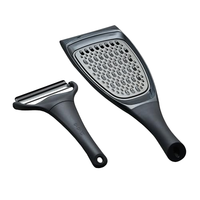 Éplucheur de chou manuel en plastique, ensemble râpe à salade, lames en acier inoxydable, multifonction, facile à nettoyer, portable, pour la cuisine domestique
