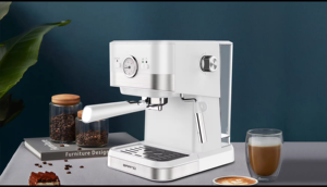 Household 15 Bar Digital <strong>Buttons</strong> Electric Semi-<strong>automatic</strong> Coffee Roasting <strong>Maker</strong> Machine - Product Image 6