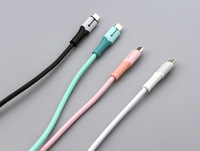 Câble de données USB vers Type-C TPE 3A 60W 1M à charge rapide X2 OEM ODM pour iPhone 6/13/14/15