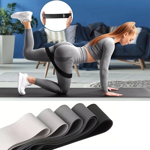 Banda de Resistencia de Nuevo Diseño, Banda de Yoga 5s, para Entrenamiento Deportivo, Tensión en Cadera, Sentadillas, Danza, Estiramiento, Alta Calidad, Gran Venta - Product Image 4