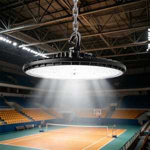 Lámpara LED UFO <span class=keywords><strong>de</strong></span> Alta Potencia para Techos Altos, 100W 150W 160W 210W 235W, Comercial e Industrial, para Almacenes y Fábricas, Regulable, con Sensor <span class=keywords><strong>de</strong></span> Movimiento - Product Image 1