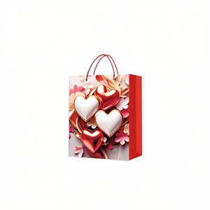 Bolsa de Regalo en Forma de Corazón Plano 4100, Tamaño Pequeño, para Regalos del Día de San Valentín - Product Image 1