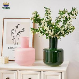 <span class=keywords><strong>Vaso</strong></span> da Tavolo Verde Oliva Unico del Produttore, Decorazione <span class=keywords><strong>per</strong></span> la Casa, <span class=keywords><strong>per</strong></span> Composizioni Floreali, Vasi in Cristallo - Product Image 3