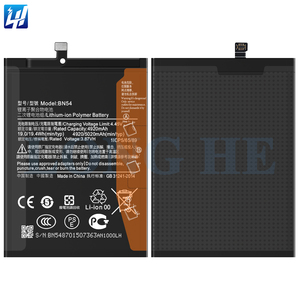 Batería recargable de polímero de iones de litio <span class=keywords><strong>BN54</strong></span> para Xiaomi Redmi Note 9 10 Note9 Note 10 4290mAh 3,85 V - Product Image 2