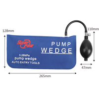 Petit ensemble d'outils à main pour serrure d'airbag à cale d'air automatique, kits d'outils d'ouverture de serrure de porte de fenêtre de voiture, outils de serrurier à cale de pompe