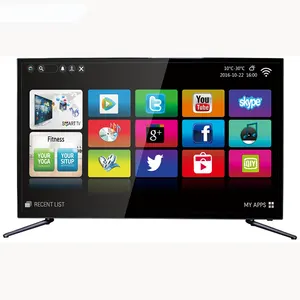 廉价 OEM Android 智能 32 40 42 50 65 75英寸 4k 平板高清液晶电视 LED 智能 Android IPTV LED 电视