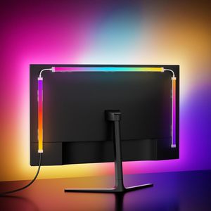 Écran de moniteur d'ordinateur de jeu intelligent SYNC Bande lumineuse PC Rétroéclairage RGBIC Lampe au néon avec contrôle logiciel Musique SYNC Sélecteur de couleurs - Product Image 1