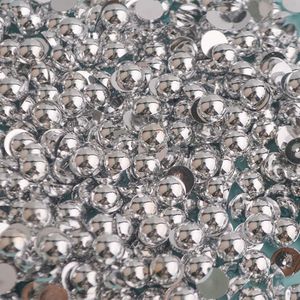 Ongles Strass <span class=keywords><strong>Code</strong></span> Mixte Demi-Cercle ABS Perle Or Argent DIY Nail Demi-Cercle Perle DK010 - Product Image 5