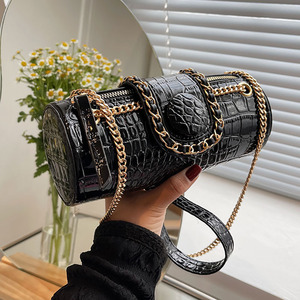 Nouveau sac à bandoulière à chaîne de haute qualité sac à bandoulière à cylindre pour femmes - Product Image 1
