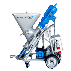 Máquina de Pulverización de Mortero Kaleta, Tolva de 115L, 7.5KW, Azul, Equipo de Enlucido de Alta Eficiencia - Product Image 1