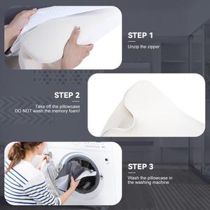 Ergonomic bướm Bộ nhớ ngủ gối, được sử dụng để làm giảm cổ và vai đau, Bộ nhớ bọt gối - Product Image 2