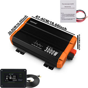 อินเวอร์เตอร์ <span class=keywords><strong>Fchao</strong></span> 12v/24v/48v/ 1500w/2000w/2500w/3000w/3500w อินเวอร์เตอร์พลังงานแสงอาทิตย์สำหรับรถยนต์ พลังงานใหม่ กำลังเต็ม - Product Image 5