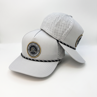Casquettes de baseball sportives à visière incurvée, logo brodé personnalisé, 5 panneaux, protection solaire imperméable