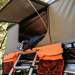 Tente de toit rigide légère en aluminium pour camion, voiture, camping, avec panneau solaire et support de toit - Product Image 3