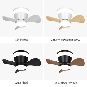 Ventilador de Techo LED YeSheng con Control Remoto por Aplicación, Motor DC, 3 Aspas, Eficiencia Energética Clase A, Bajo Nivel de Ruido 30-34 dB, Uso Doméstico y Hotelero - Product Image 2