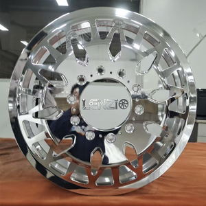 Nouvelles jantes Dally forgées en aluminium poli haute brillance de 26 pouces, jantes de camion en alliage d'aluminium 8/10 trous - Product Image 2
