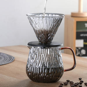 Café infuseur <span class=keywords><strong>verre</strong></span> verser sur Offre Spéciale cafetière 600ML <span class=keywords><strong>carafe</strong></span> <span class=keywords><strong>en</strong></span> <span class=keywords><strong>verre</strong></span> avec filtre et support de base <span class=keywords><strong>en</strong></span> bois pour la maison <span class=keywords><strong>ou</strong></span> le bureau - Product Image 1
