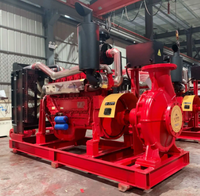 Ensemble de pompes à incendie montées sur châssis, conformes à la norme NFPA 20, de 200 GPM à 1500 GPM.
