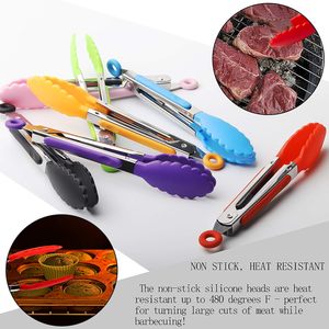 Ustensiles de cuisine, pinces de cuisine, pinces en silicone pour la cuisson, pinces de cuisine tribales avec silicone - Product Image 6