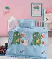ชุดเครื่องนอนผ้าฝ้ายราคาถูก,ชุดเครื่องนอนผ้าห่มสำหรับเด็กทารกชุดเครื่องนอนผ้าห่มสำหรับเด็กทารกหมอนผ้าปูที่นอนสำหรับเด็กทารก