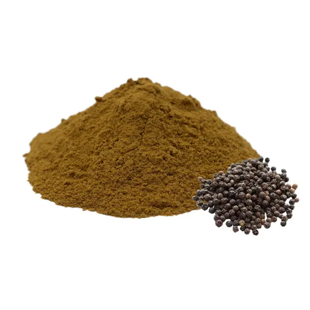 Wholesale 20:1 Pepper Extract Powder Piper Nigrum Extract Powder Black Pepper Extract Powder