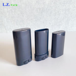 LZ Pack <span class=keywords><strong>Precio</strong></span> de fábrica Verde Rosa Blanco Negro Claro Twist up <span class=keywords><strong>Chapstick</strong></span> Tubos Logotipo personalizado Bálsamo labial vacío Tubo desodorante recargable - Product Image 5