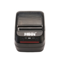 Imprimante thermique mobile sans fil portable 2-en-1 HOP-HQ201 pour reçus et étiquettes, 203 dpi, 58 mm, en stock