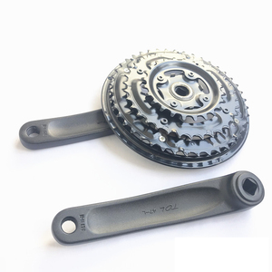 <span class=keywords><strong>Pédalier</strong></span> de vélo réglable 42T/34T/24T Pignon de vélo <span class=keywords><strong>Courroie</strong></span> de chaîne Garde Pignon 3 vitesses - Product Image 5