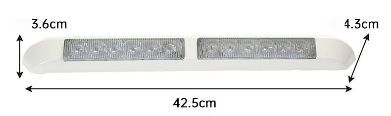 Boîtier blanc 12 LED