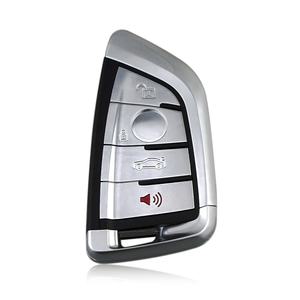 Grosir OEM 4 tombol kunci mobil Fob Remote tanpa kunci Entry untuk 2014 - 2019 BMW X5 Seri <span class=keywords><strong>3</strong></span> Seri 5 433MHz hit49 HITAG <span class=keywords><strong>PRO</strong></span> - Product Image 1