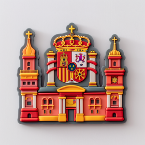 Imán de nevera de resina 3D <span class=keywords><strong>Madrid</strong></span> Popular de gran calidad personalizado e imán de nevera recuerdo turístico - Product Image 5